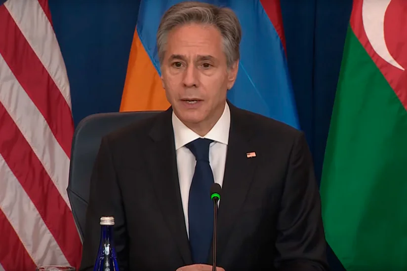 Блинкен: Баку и Ереван добились прогресса в достижении устойчивого мирного соглашения