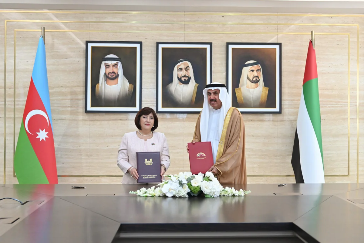 Azerbaijan's Milli Majlis and UAE Federal National Council ink MoU