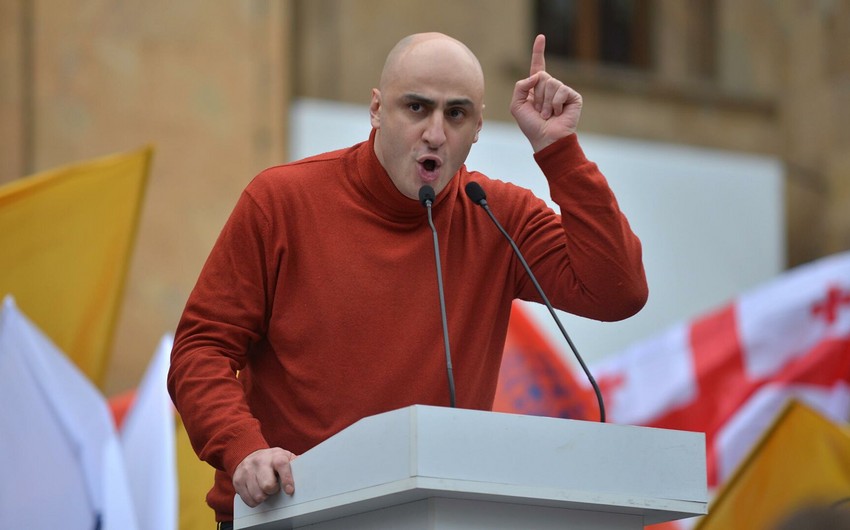 Gürcüstanın müxalif partiya sədrinin deputat mandatı ləğv olunur