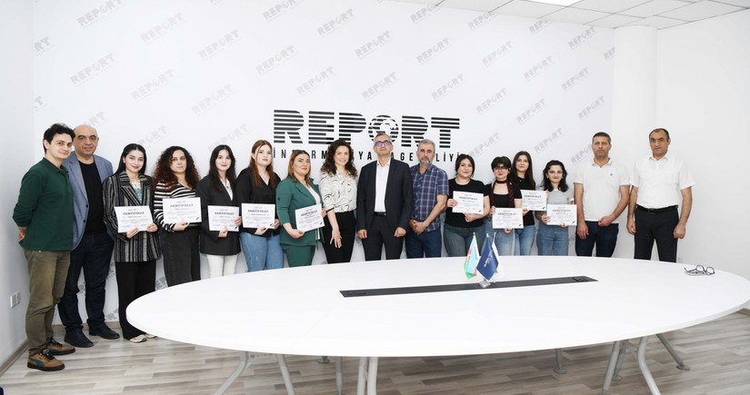 Training program for 19th group at Report Media School concludes