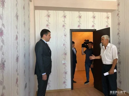 Abşeronda 60 şəhid ailəsinə və Qarabağ müharibəsi əlilinə mənzillər təqdim edilib