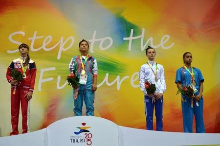 Azərbaycan idmançıları Avropa Gənclərinin Olimpiya Festivalında 3 medal qazanıb - FOTO