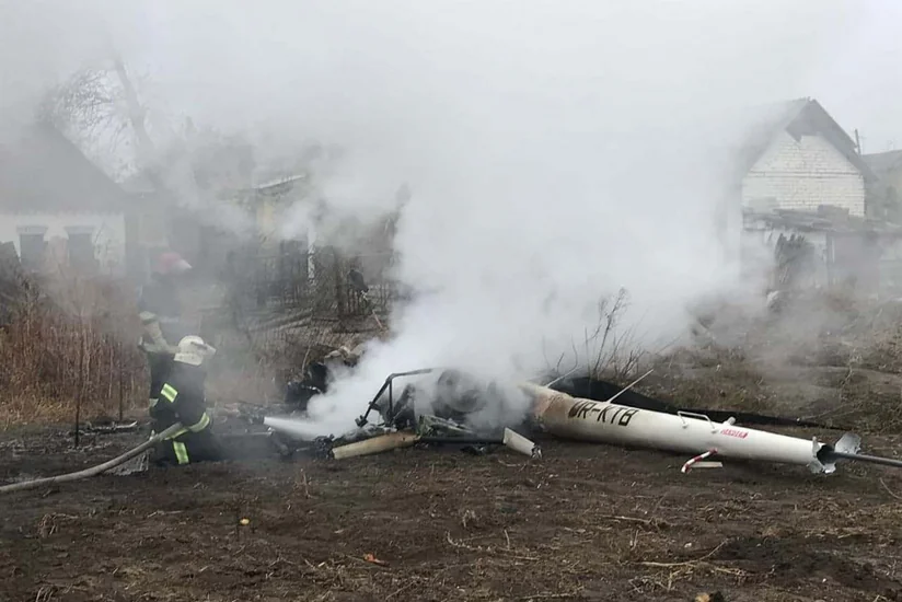 Ukraynada keçmiş nazir helikopter qəzasında həlak olub - FOTO