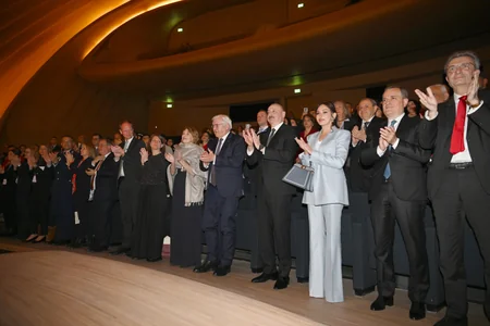 Azərbaycan və Almaniya prezidentləri Heydər Əliyev Mərkəzində təşkil olunmuş konsertdə iştirak ediblər
