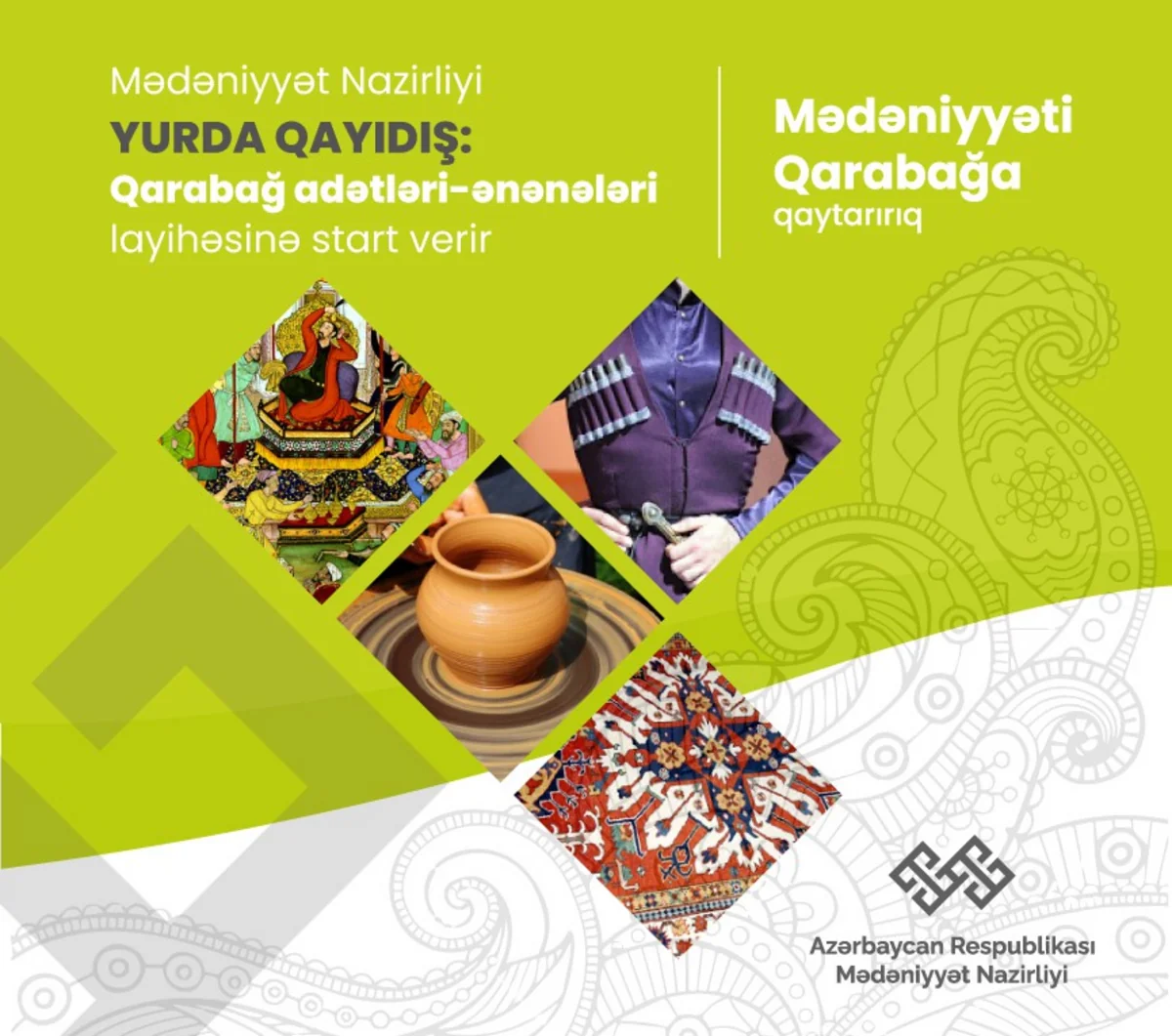 Mədəniyyət Nazirliyi qarabağlılara müraciət edib