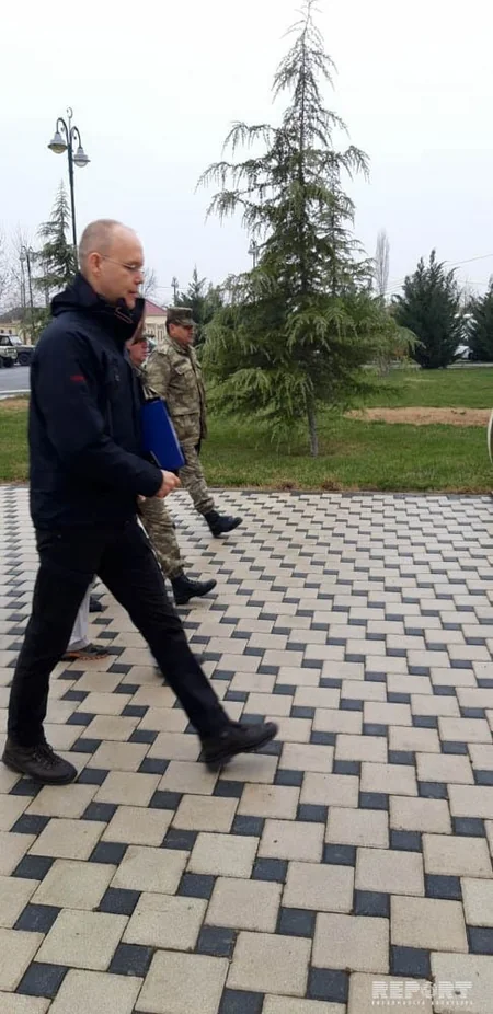 Təmas xəttində monitorinq keçirən ATƏT nümayəndələri Ağdam Rayon İcra Hakimiyyətində olublar - FOTO