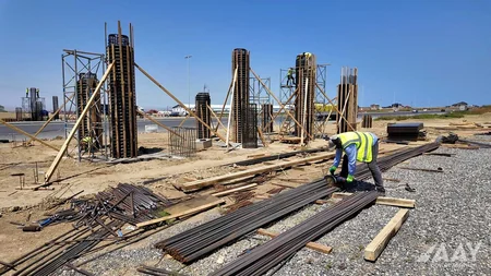 Pirşağı-Xırdalan-Novxanı yolunda yeni yerüstü piyada keçidi inşa olunur