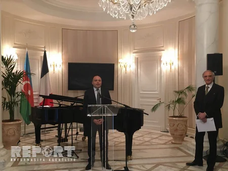 Parisdə Polad Bülbüloğlunun YUNESKO-nun baş direktoru vəzifəsinə namizədliyinin təqdimatı keçirilib - FOTO - VİDEO