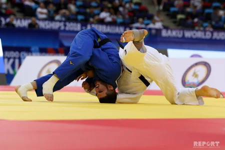 Azərbaycan cüdoçusu dünya çempionatında beşinci yeri tutub - YENİLƏNİB-9