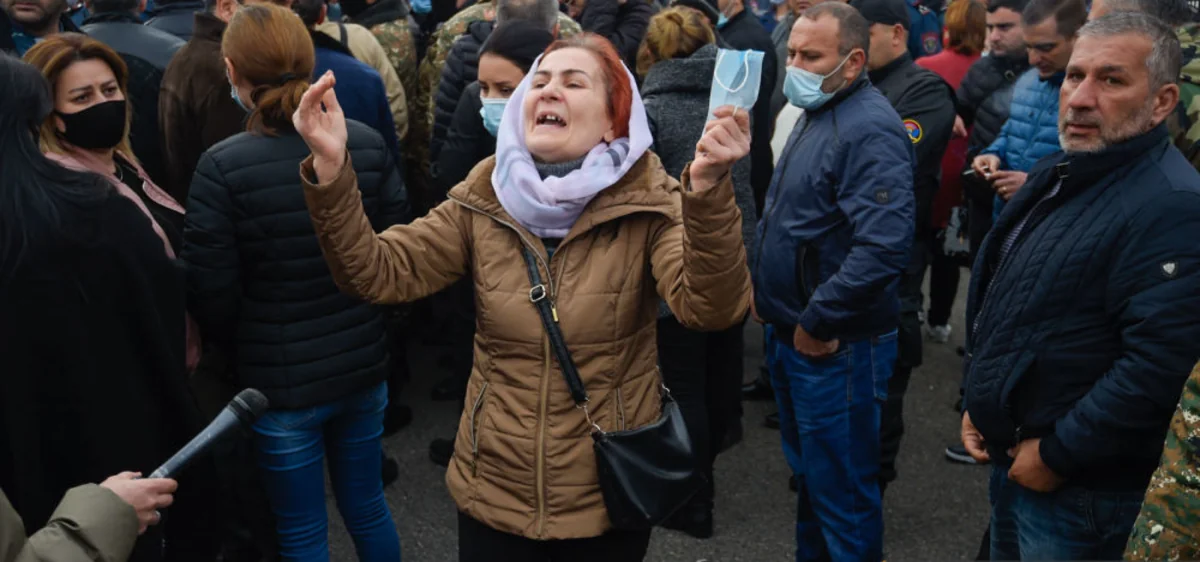 Erməni əsgər anaları Qarabağda olan övladlarının qaytarılmasını tələb edib