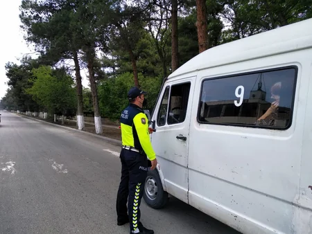 Şirvanda qaydaları pozan sürücülər cərimələndi