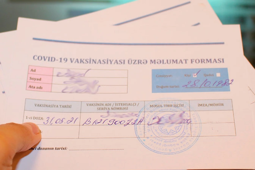 Deputat: Saxta COVID-19 pasportu hazırlayan şəxslər cəzalandırılacaq