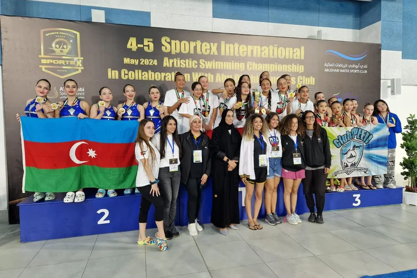 Азербайджанские спортсменки завоевали 31 медаль на чемпионате в Абу-Даби