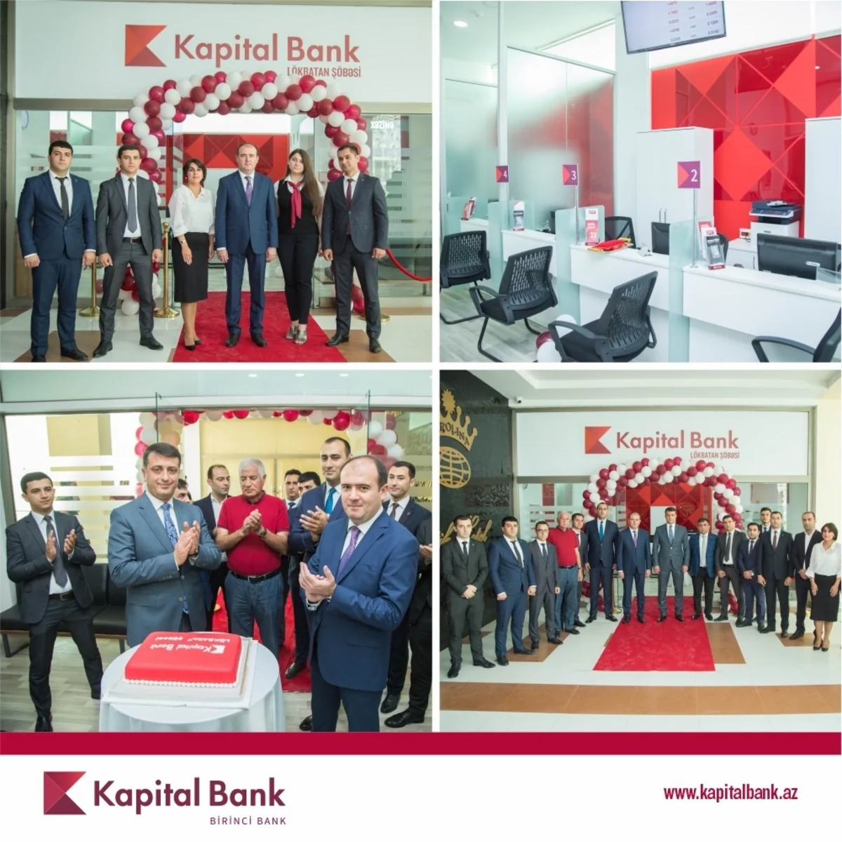 “Kapital Bank” fərqli konsepsiyalı Lökbatan şöbəsini təqdim edib