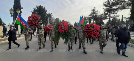 Şəhid Natiq Əliyev Gəncədə dəfn edilib