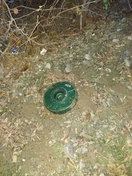 Tərtərdə 1 ədəd təlim məqsədli tank əleyhinə mina tapılıb
