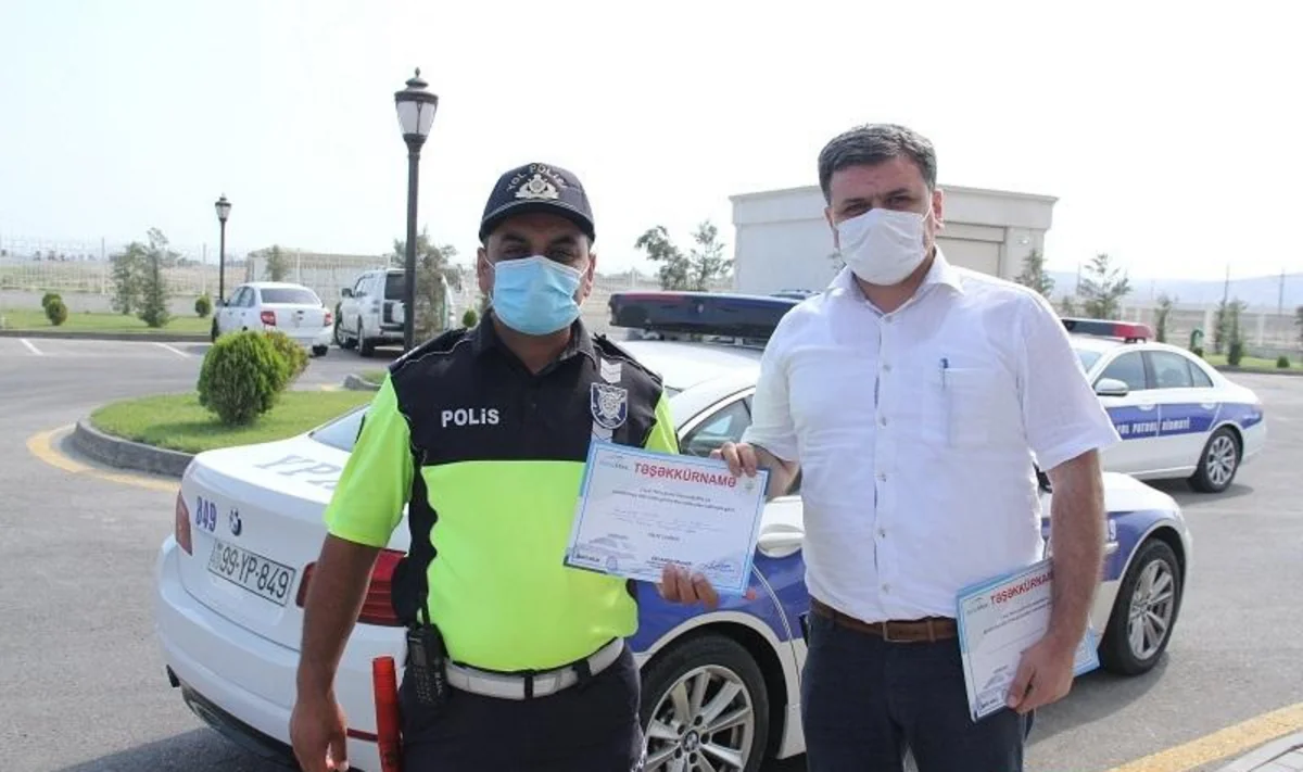 Azərbaycan Polisi Günü münasibətilə aksiya keçirilib