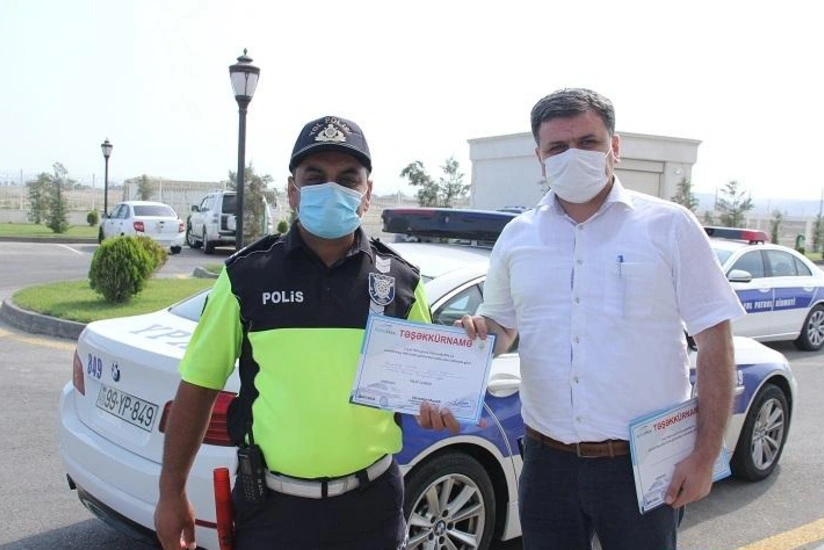 Azərbaycan Polisi Günü münasibətilə aksiya keçirilib