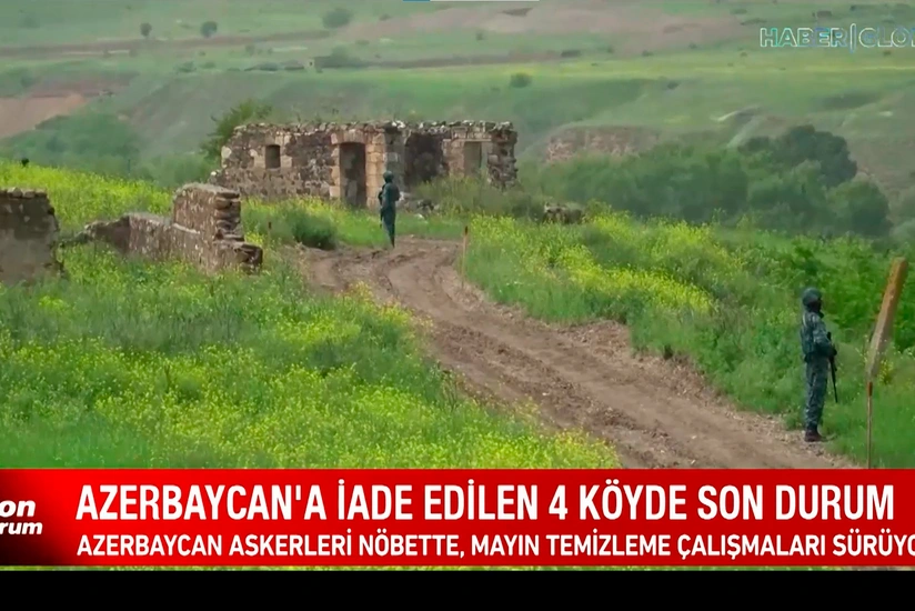 Haber Global распространил новые кадры из четырех возвращенных Азербайджану сел