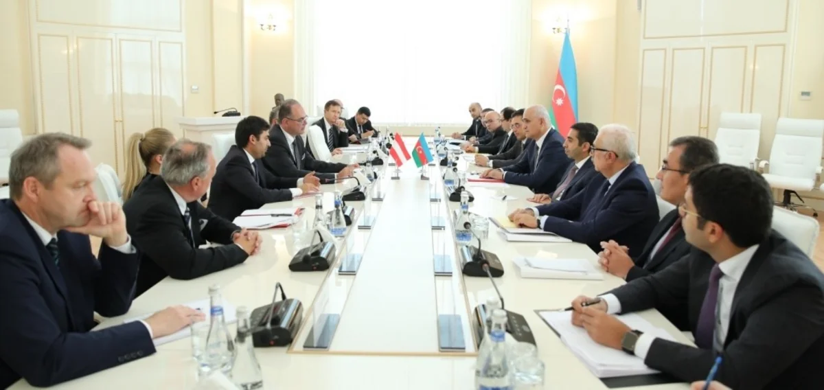 Azərbaycanla Avstriya arasında iqtisadi əlaqələr müzakirə olunub
