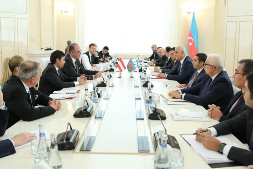 Azərbaycanla Avstriya arasında iqtisadi əlaqələr müzakirə olunub