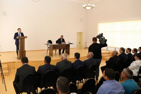 Cocuq Mərcanlıda özünüməşğulluq proqramına cəlb edilən şəxslərlə görüş keçirilib