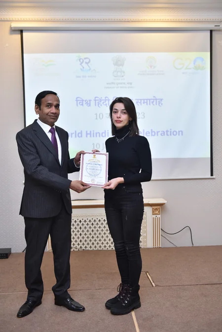 Embassy of India in Azerbaijan celebrates World Hindi Day
