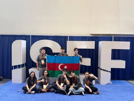 Biləsuvar məktəblilərinin tədqiqat işi ABŞ-də Beynəlxalq müsabiqədə təqdim olunub 