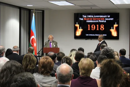 31 Mart - Azərbaycanlıların Soyqırımı Günü Los-Ancelesdə anılıb