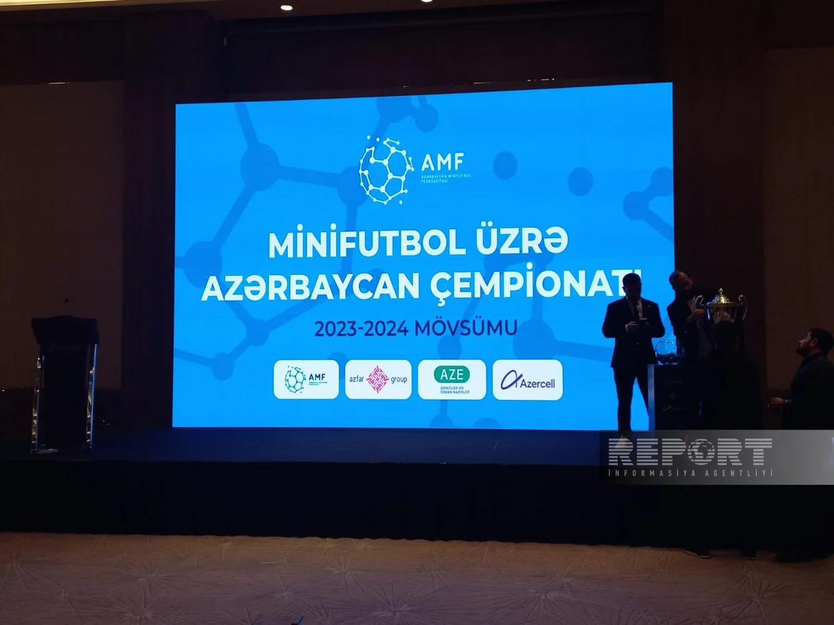 Minifutbol üzrə Azərbaycan çempionatında yeni mövsümün püşkü atılıb
