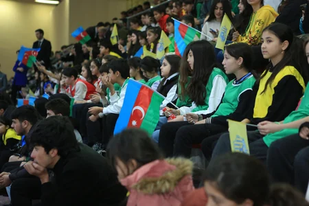 Voleybol üzrə Azərbaycan çempionatında daha bir oyun keçirilib