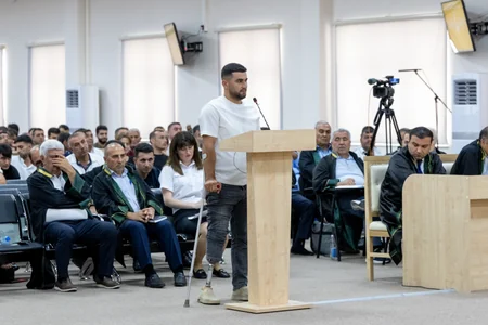 Individuals whose relatives killed, injured during Armenian armed forces’ attacks, tortured in captivity, and mine victims testify in court
