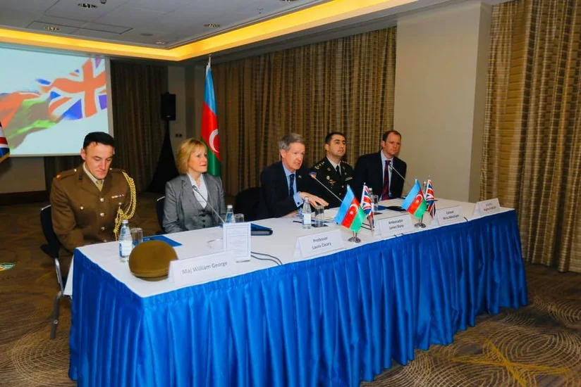 Ambassador Sharp: UK Government is proud to work closely with Azerbaijan in security