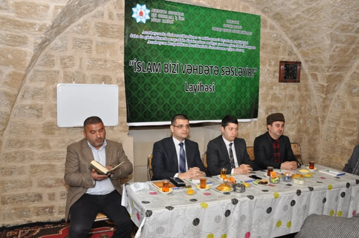 Sabunçuda “İslam bizi vəhdətə səsləyir” layihəsi çərçivəsində maarifləndirmə tədbiri keçirilib