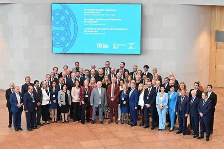 Sahibə Qafarova Parlament Spikerlərinin Avropa Konfransının açılış mərasimində iştirak edib