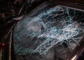 Авария в Баку, есть пострадавший