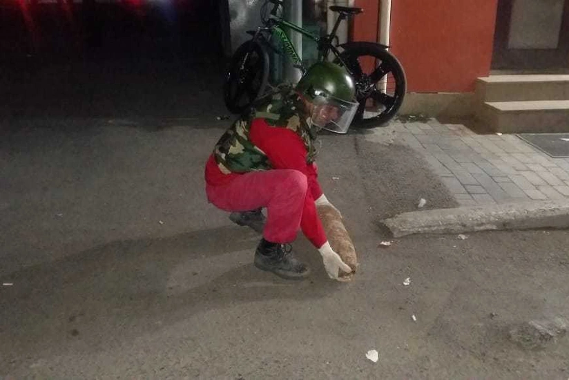 Gəncədə top mərmisi aşkarlanıb