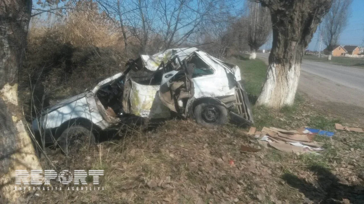 Quba-Xaçmaz yolunda avtomobil qəzası baş verib - FOTO