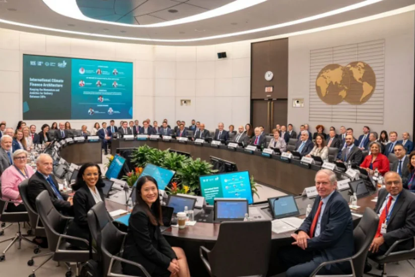 Samir Şərifov iqlim maliyyəsi məsələlərinə həsr olunmuş görüşlərə qatılıb