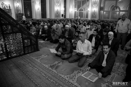 Ночь ахья в мечети Тезепир - ФОТОРЕПОРТАЖ