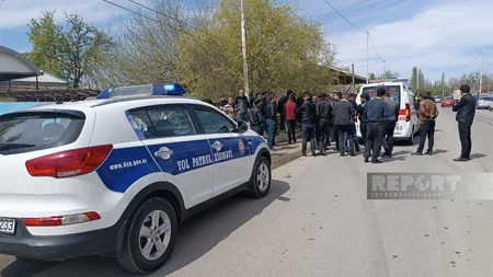 В Товузе столкнулись два автомобиля, есть пострадавшие