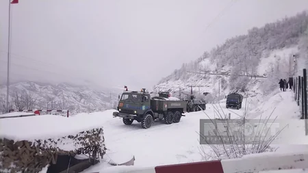 31 vehicles of Russian peacekeepers move freely on Khankandi-Lachin road - VIDEO