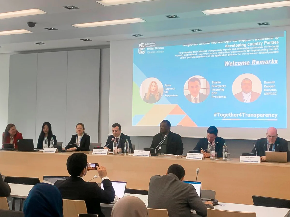 COP29 Presidency attends workshop on preparing biennial transparency reports