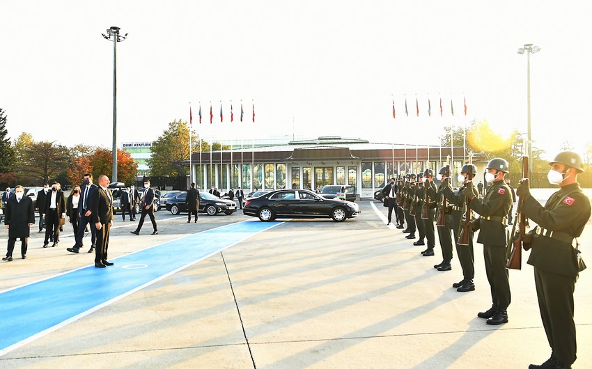 Prezident İlham Əliyevin Türkiyəyə səfəri başa çatıb