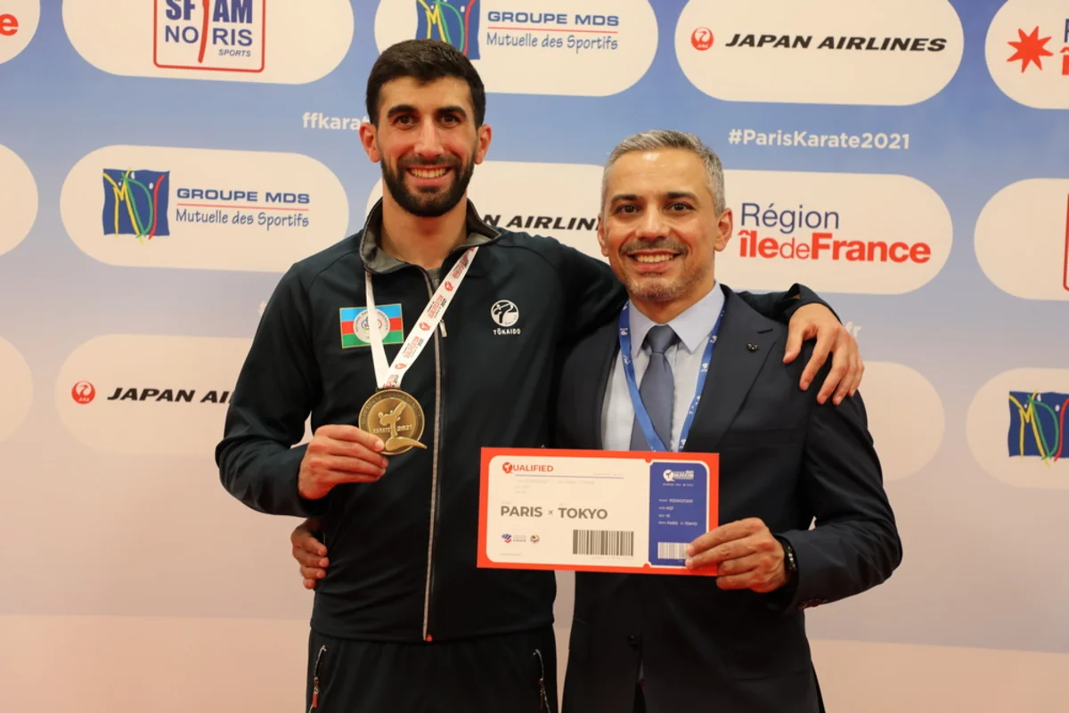 Daha bir karateçimiz olimpiadaya lisenziya qazandı