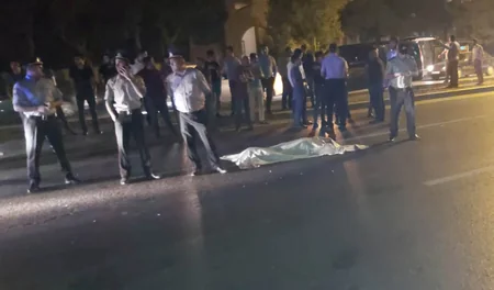 Bakıda avtomobil piyadanı vuraraq öldürüb - FOTO - YENİLƏNİB - VİDEO