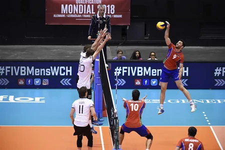 Azərbaycan voleybol millisi Almaniya yığmasına uduzub