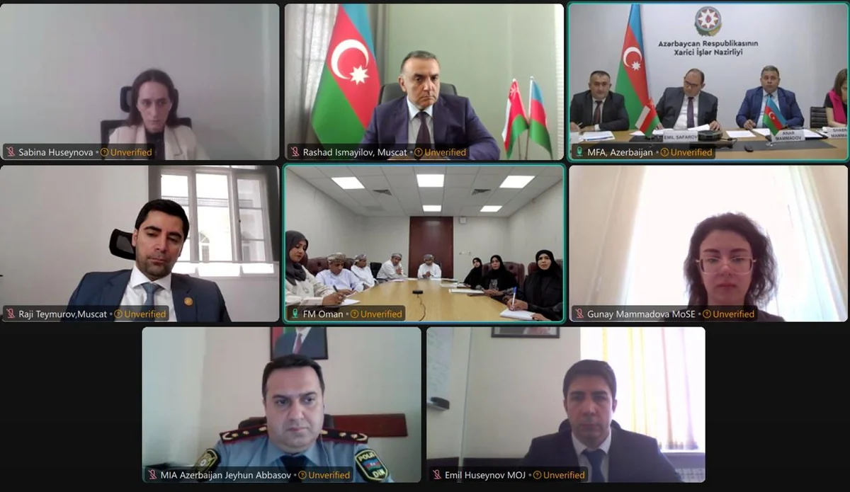 Azərbaycan və Oman XİN-ləri arasında ilk konsulluq məsləhətləşmələri keçirilib