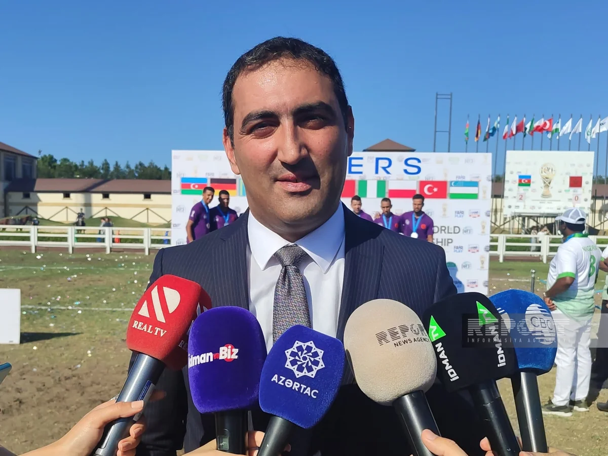 Beynəlxalq Çövkən Federasiyasının prezidenti: Bakıda çox möhtəşəm dünya çempionatı keçirildi