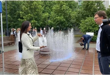 Estoniyada xalqlarımız arasında dostluğun rəmzi olan parkda yenidənqurma işləri aparılıb